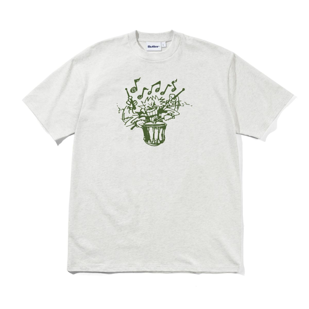 Butter Goods Blaring T-Shirt Ash
