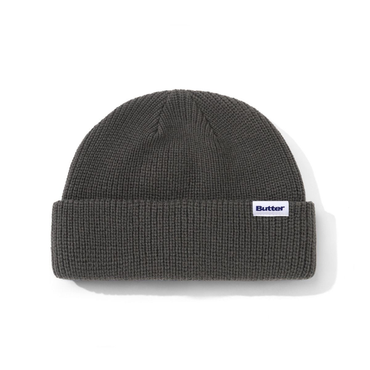 Butter Goods Wharfie Beanie Charcoal