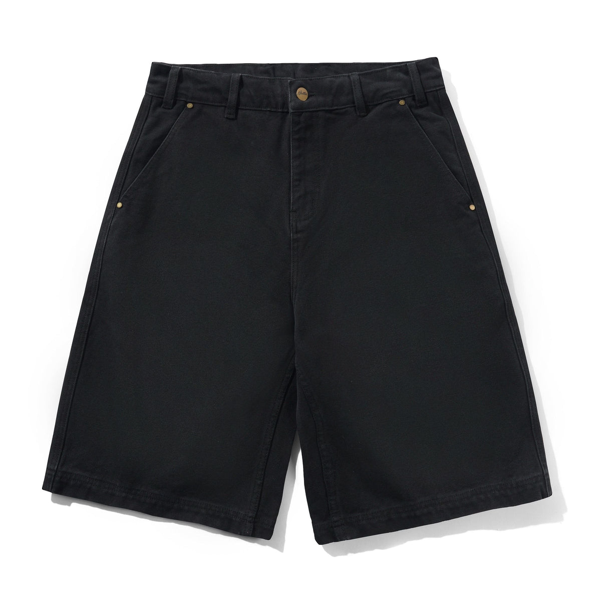 Butter Goods Work Shorts Washed Black