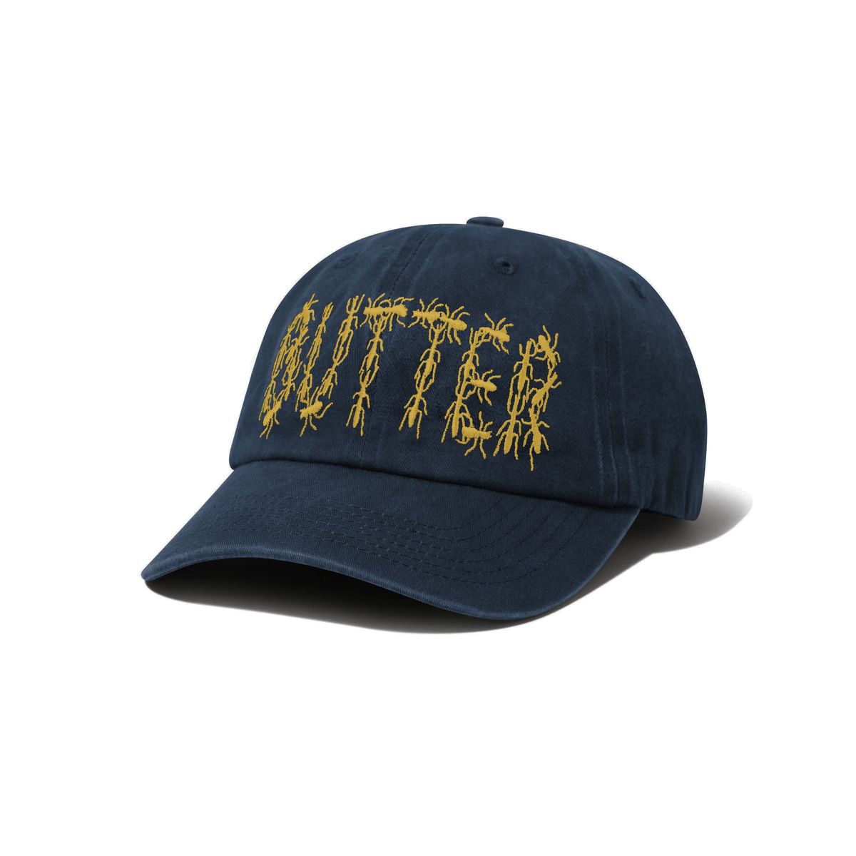 Butter Goods Ants 6 Panel Cap Washed Navy