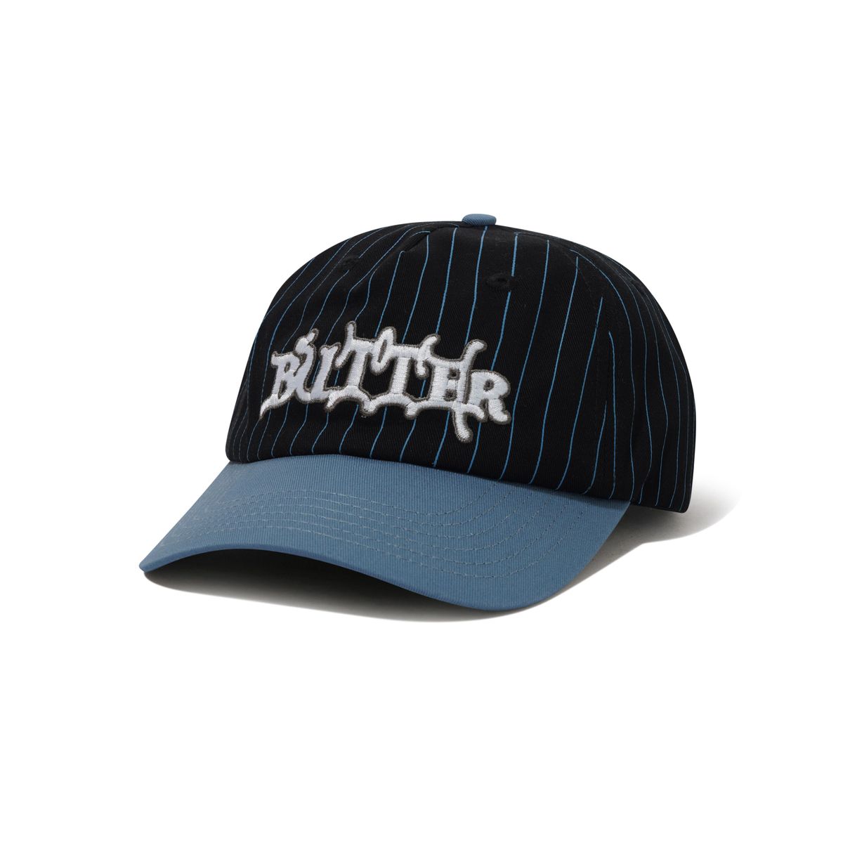 Butter Goods Serif 5 Panel Cap Black/Slate