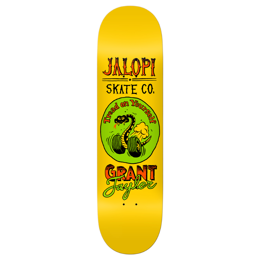Anti Hero Jalopi Returns Grant Taylor Deck Yellow 8.5