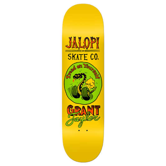 Anti Hero Jalopi Returns Grant Taylor Deck Yellow 8.5
