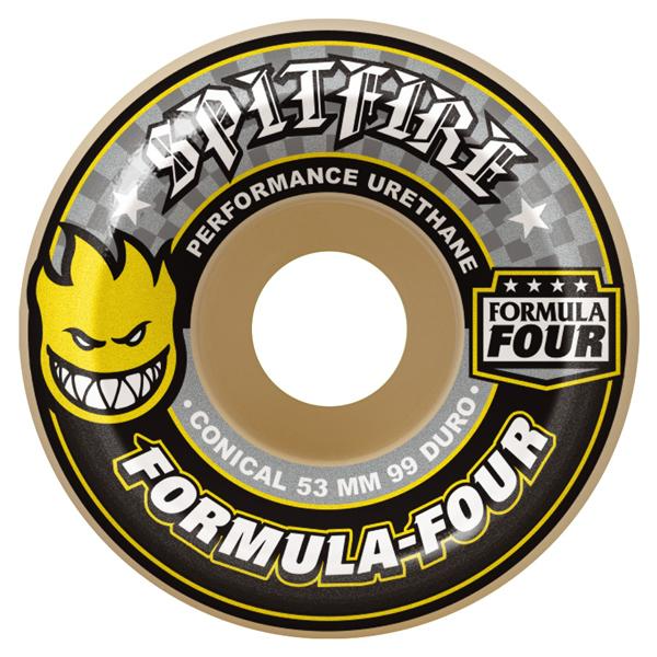 Spitfire Formula Four Conical 99 Duro 52mm Wheels