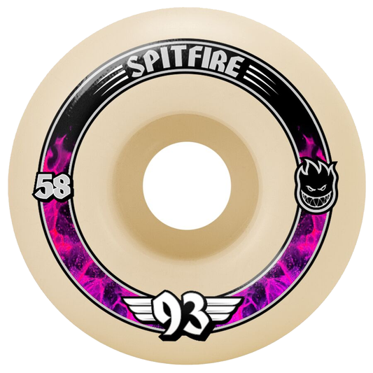 Spitfire Formula Four Soft Sliders Radial 93D 58mm