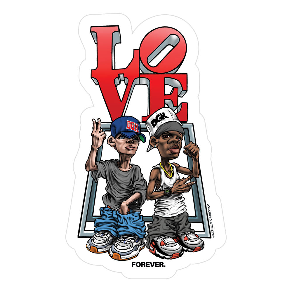DGK Love Forever Sticker