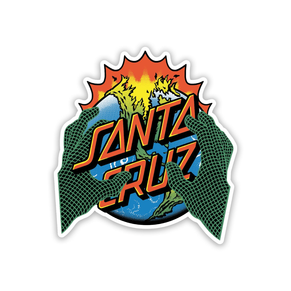 Santa Cruz End Of Dot Kendall Sticker