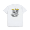 Brixton Bass Brain Monster T-Shirt White
