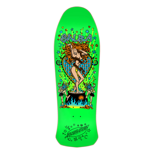 Santa Cruz Skateboards Salba Witch Doctor Reissue 10.4 Deck