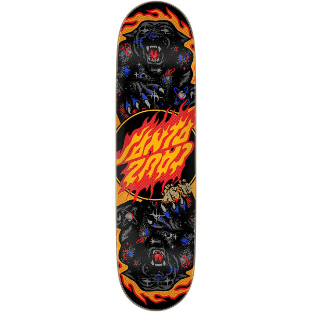 Santa Cruz Asta Cosmic Cat Twin Deck 8.2