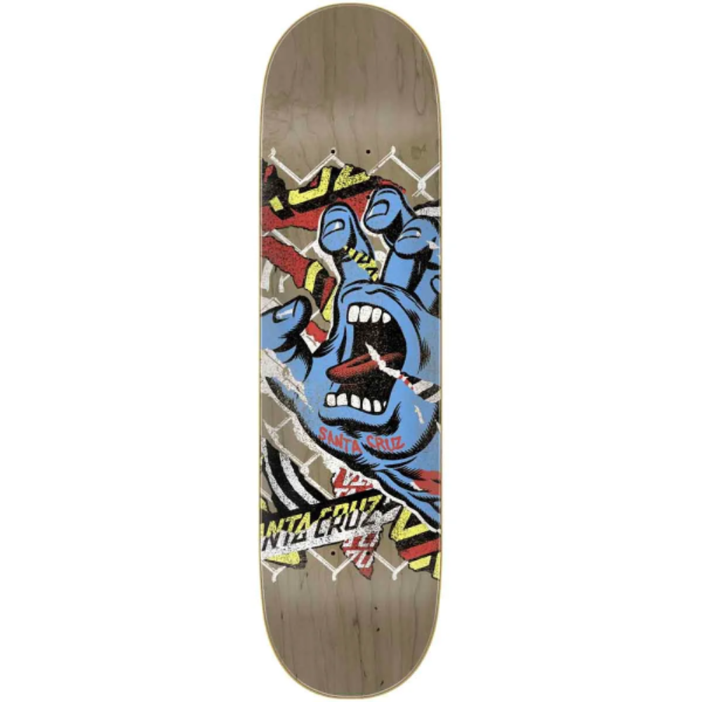 Santa Cruz Damaged Hand Deck 8.25