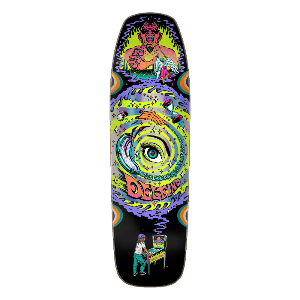 Santa Cruz Pinball Vision Delfino Deck 9.14