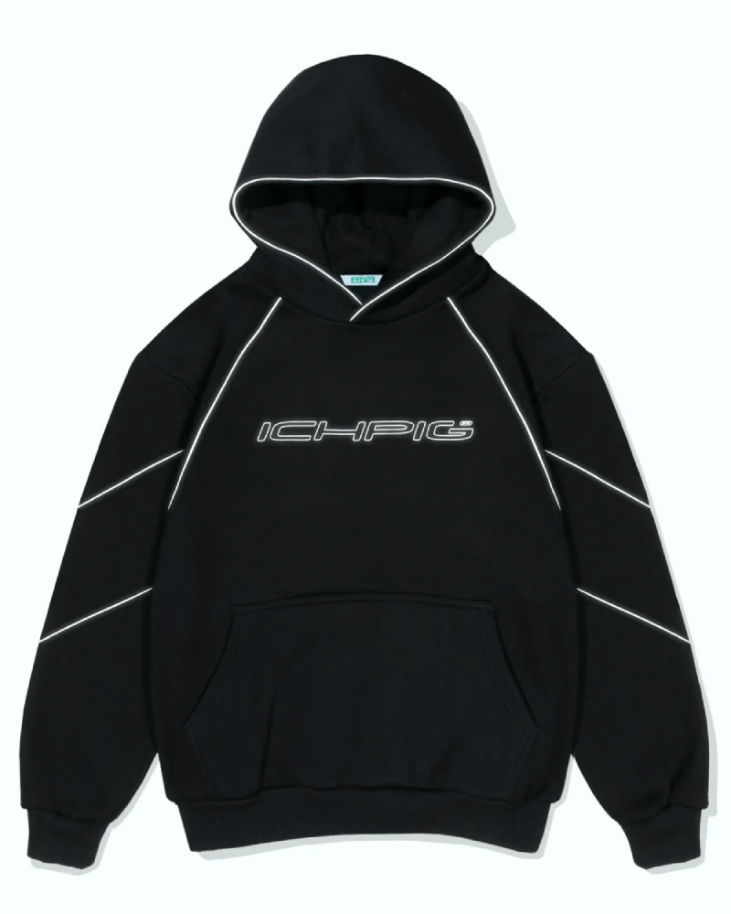 ICHPIG Sportsline Panel Hood Black Reflective