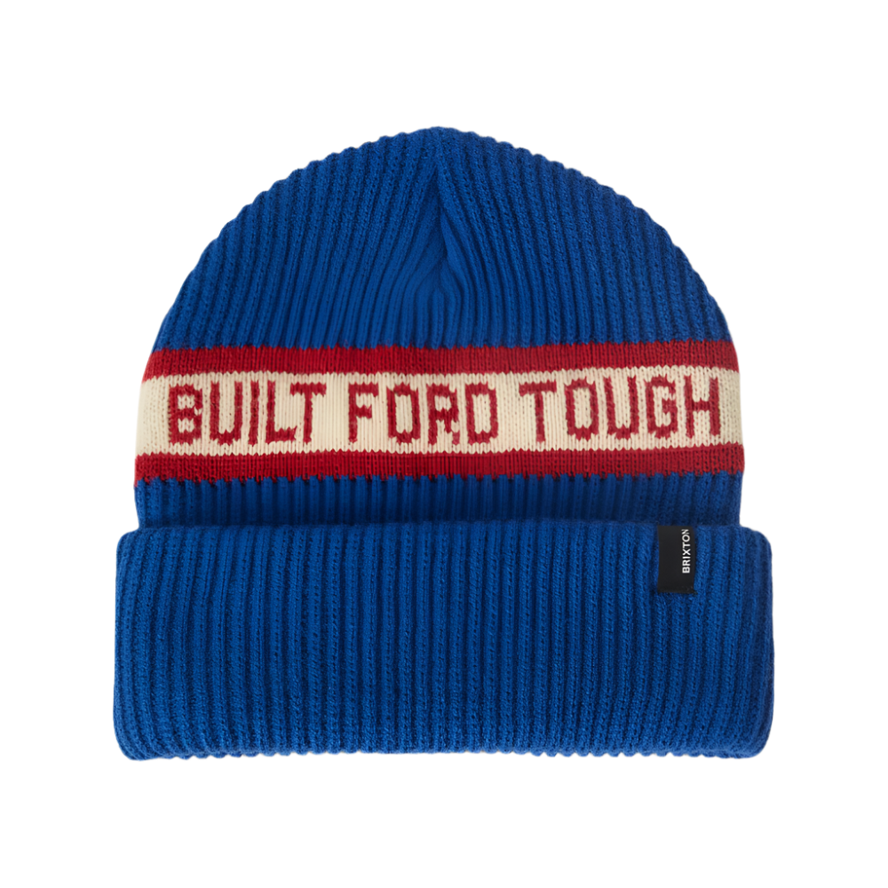 Ford Built Tough Beanie Ford Blue