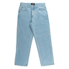 Welcome Immortal Loose Straight Washed Denim Pants Blue