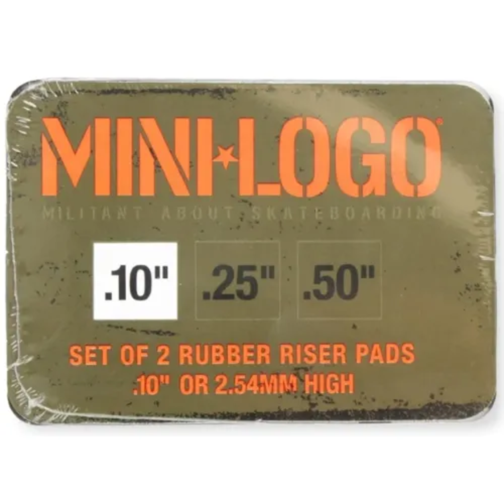 Mini Logo Riser Pads .1"