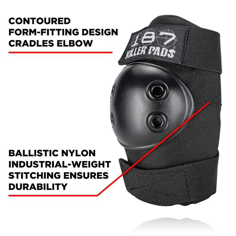 187 Killer Pads Elbow Pad Black/Black