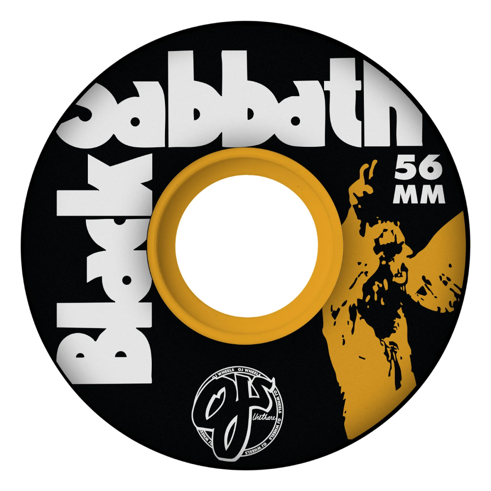 OJ x Black Sabbath Vol. 4 Key Frame Black 78a 56mm
