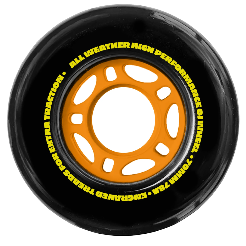 OJ Wheels Dirt Tires Black 78A 70mm