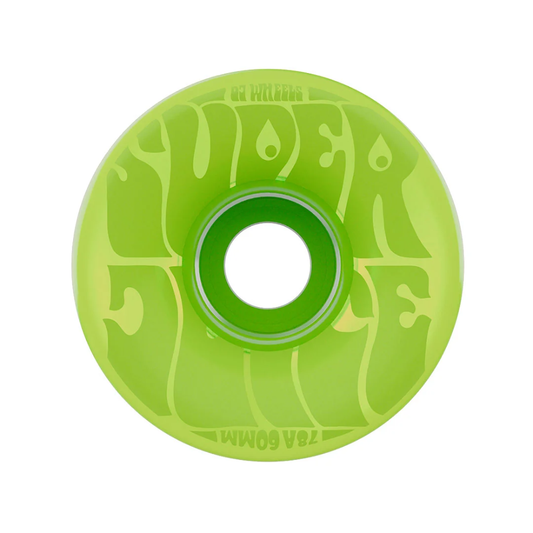 OJ Wheels Pink Bubble Gum Transparent Green Super Juice 78a 60mm