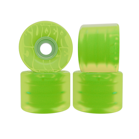 OJ Wheels Pink Bubble Gum Transparent Green Super Juice 78a 60mm