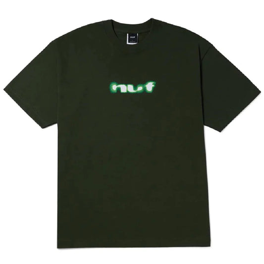Huf Blur T-Shirt Hunter Green