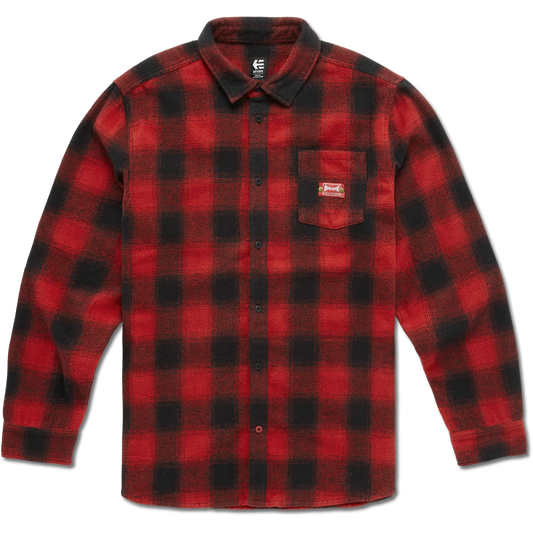 Etnies X Independent Flannel Red