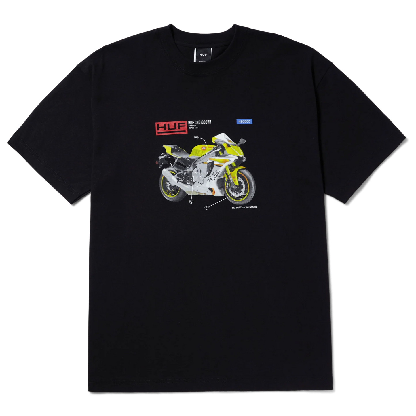 Huf 420 CC T-Shirt Black