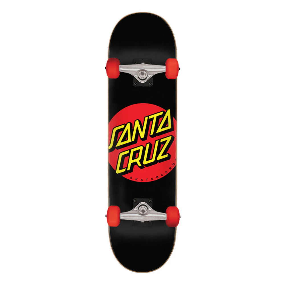 Santa Cruz Classic Dot Super Micro Complete 7.25 Black