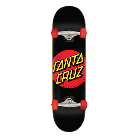 Santa Cruz Classic Dot Super Micro Complete 7.25 Black