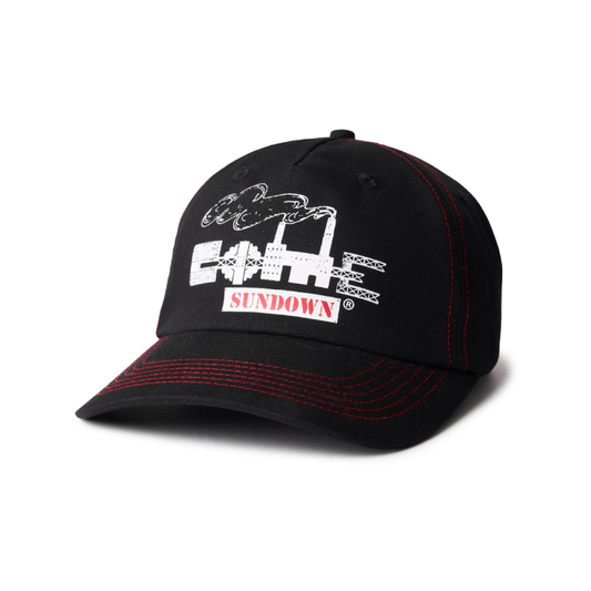 Come Sundown Stacks Cap Black