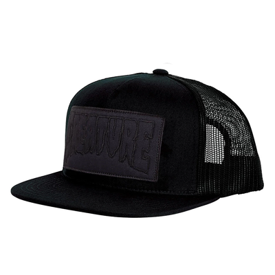 Creature Reverse Patch Trucker Cap Black/Black