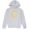 Spitfire Bighead Youth Hoodie Heather Grey/Gold