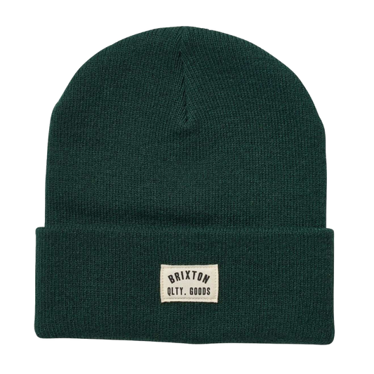Brixton Woodburn Watch Cap Beanie Emerald