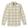 Volcom Caden Plaid L/S Shirt Dirty White