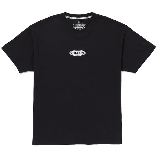 Volcom Heritage Logo Loose Fit T-Shirt Black