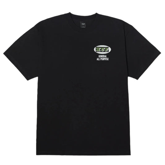 Huf All Purpose T-Shirt Black