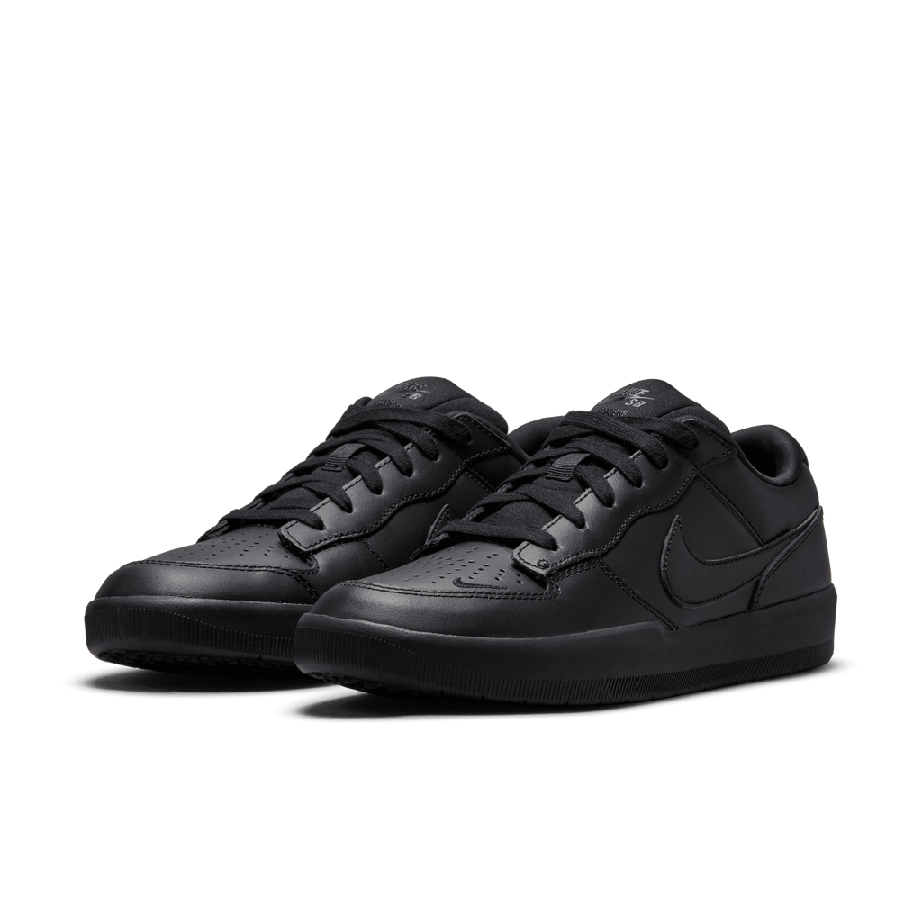 Nike SB Force 58 Premium Black Leather The Skateboard Shop
