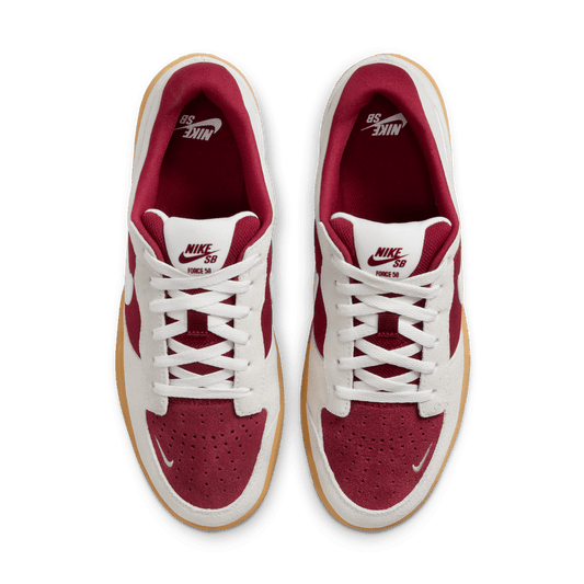 Nike SB Force 58 Team Red/White/Summit White, view 2