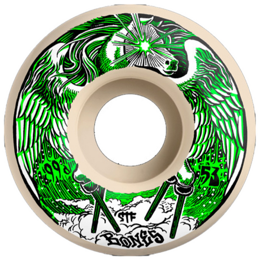 Bones Peg-Leg-Asus 52mm V1 STF Standard Skateboard Wheel
