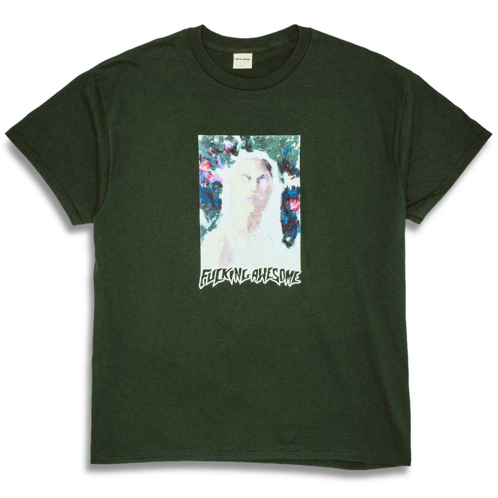 Fucking Awesome Painterly T-Shirt Forest Green – The