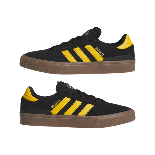Adidas Busenitz Vulc II Core Black/Preloved Yellow/Gum, view 2