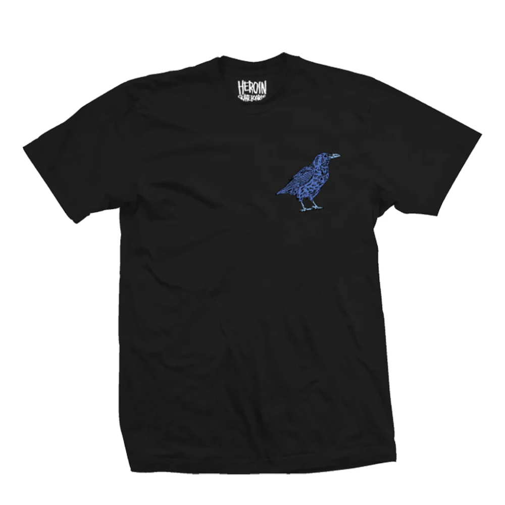 Heroin Crow T-Shirt Black