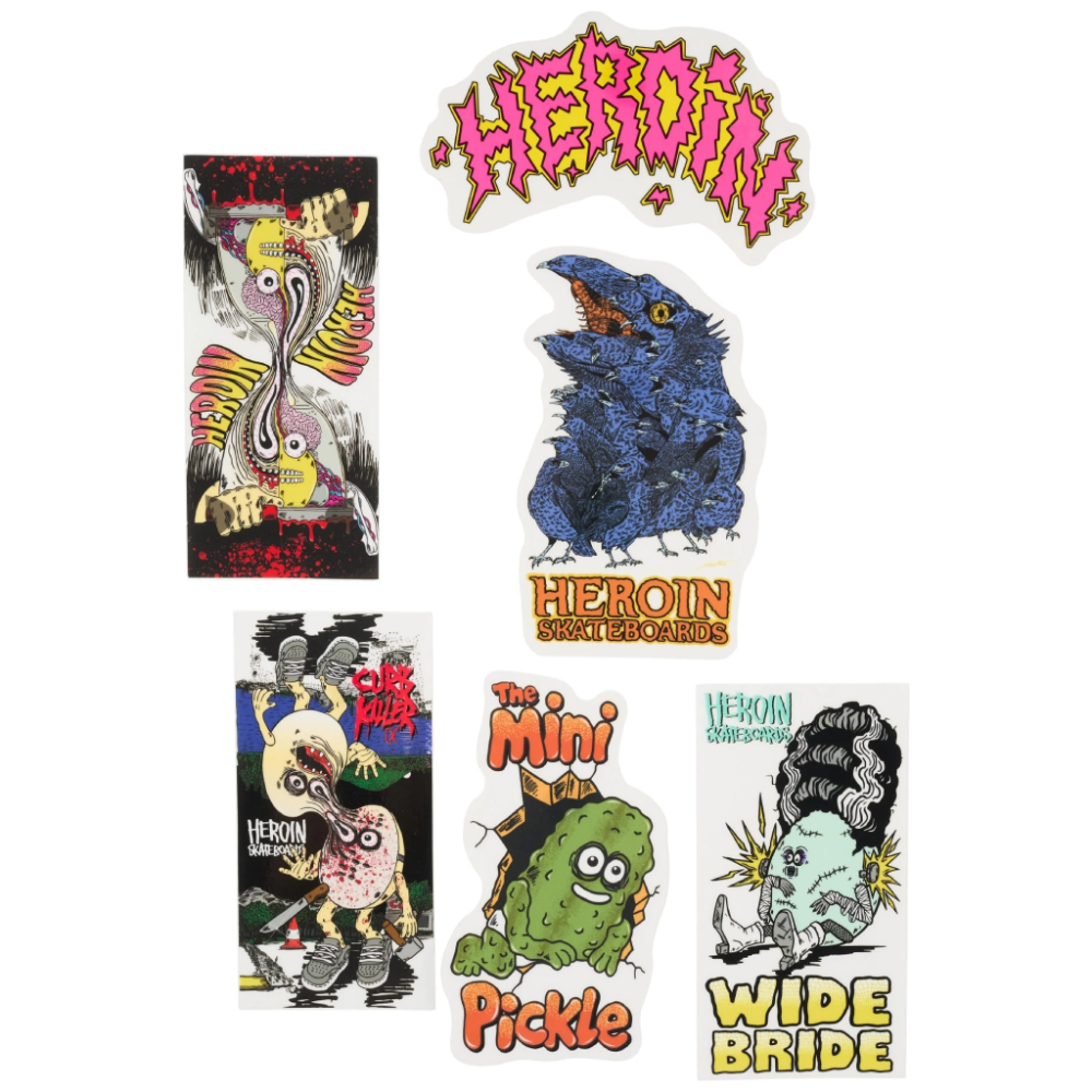 Heroin Merged Stickers