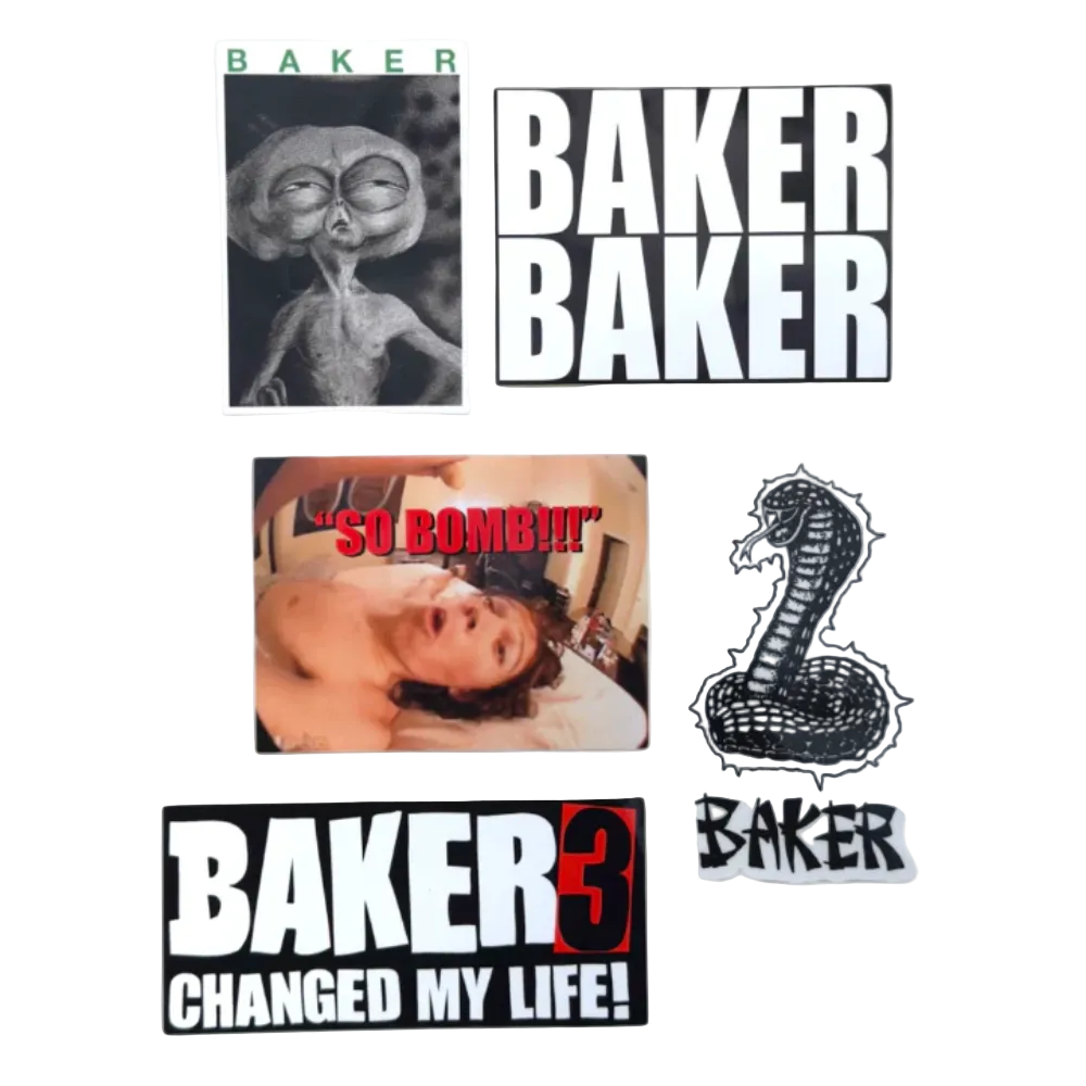 Baker So Bomb Stickers