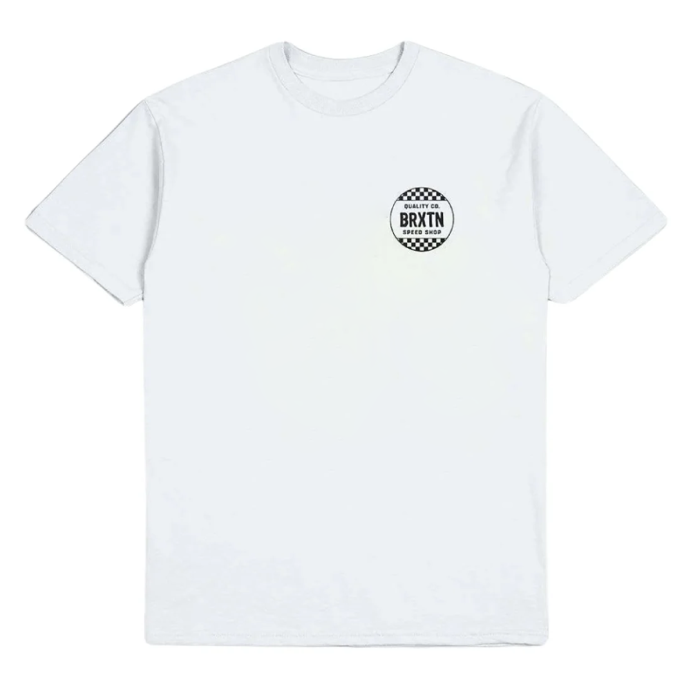 Brixton Gateway S/S Tee White