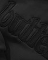Butter Goods Cutout Applique Crewneck Black