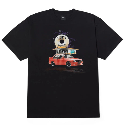 Huf Drive Thru T-Shirt Black