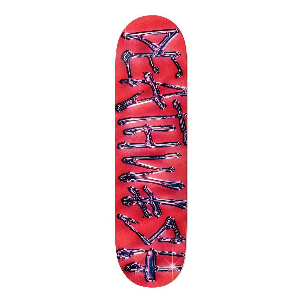Deathwish OG Spray Chrome Red Deck 8.475