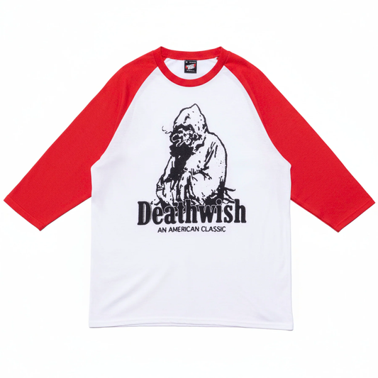 Deathwish American Classic Raglan Red/White